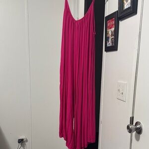 Vibrant Pink Maxi Dress